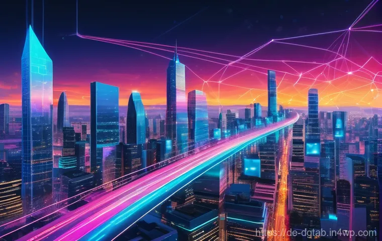 디지털 자산의 가치 증가 요인 - **Prompt:** "A highly detailed, vibrant, and futuristic illustration depicting the evolution of digi...