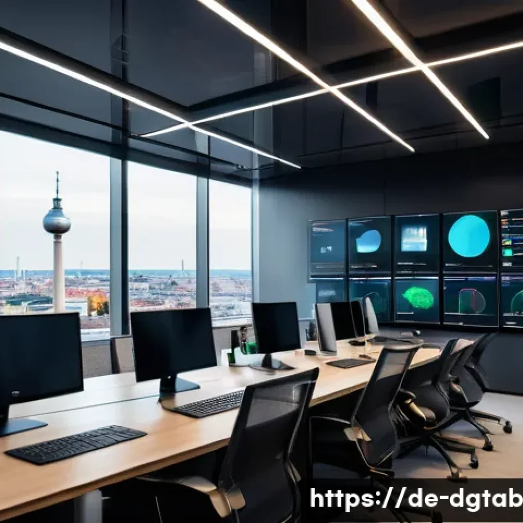 디지털 자산의 가치 지표 - A modern, sleek digital asset trading interface displayed on multiple transparent holographic screen...